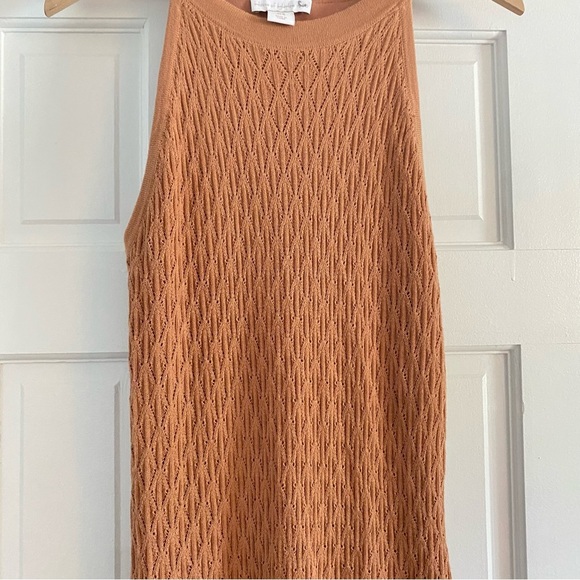 House of Harlow 1960 Textured Tan Maxi Dress - Picture 4 of 5